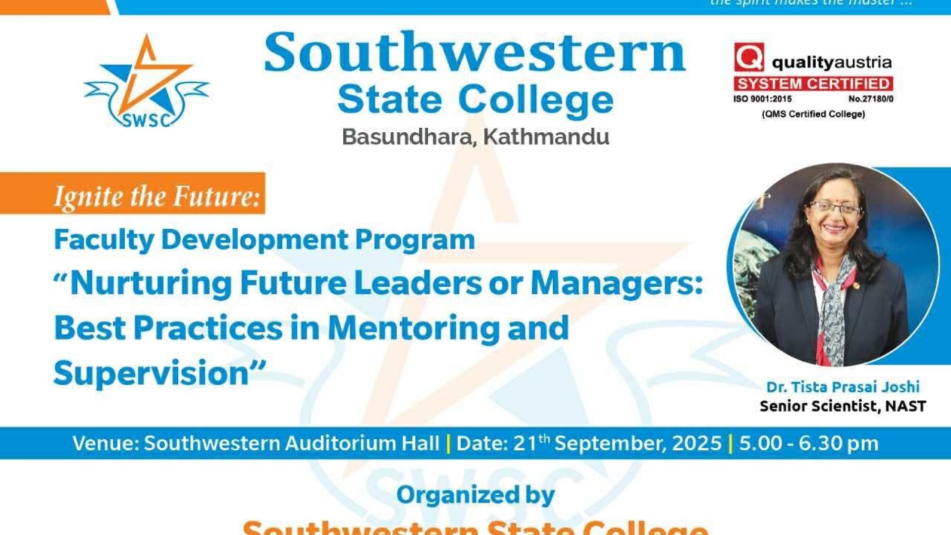 Nurturing Future Leaders through Mentoring and Supervision